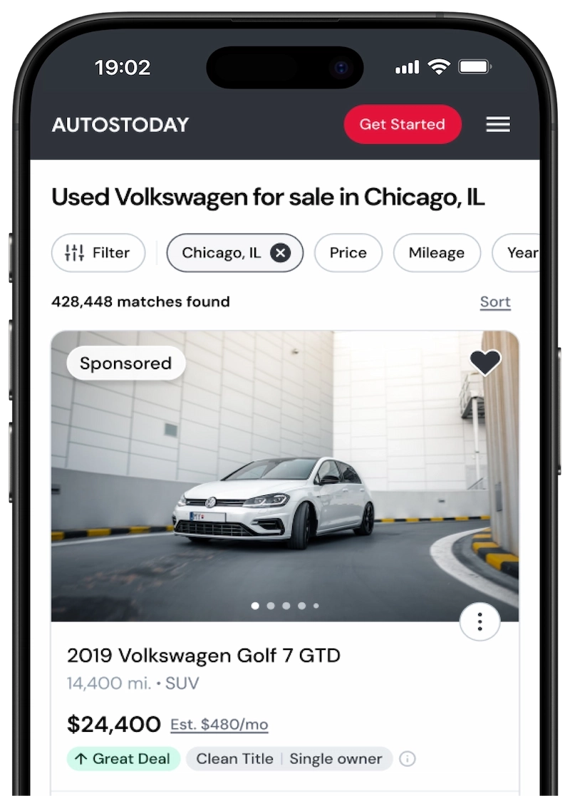 In-depth vehicle listings