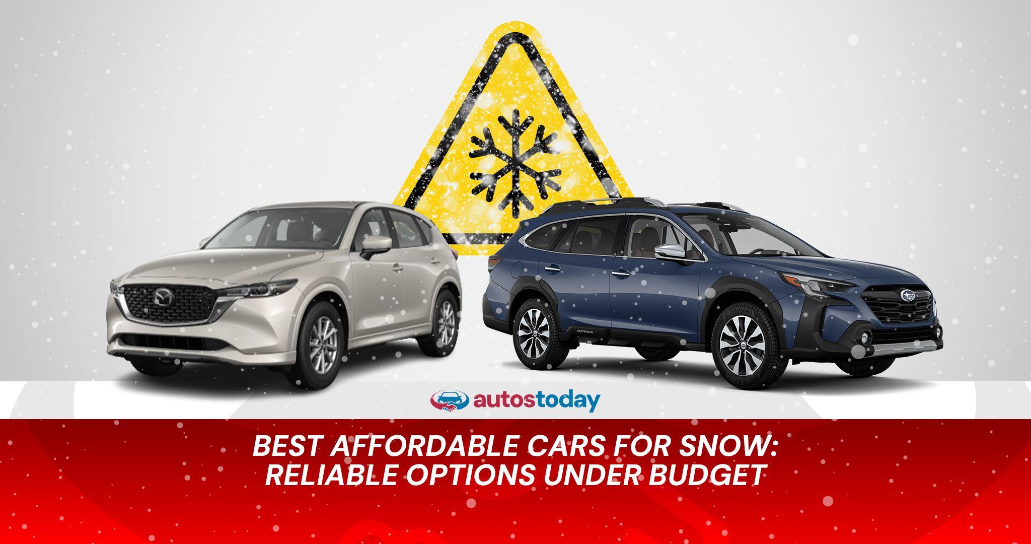 Best Affordable Cars for Snow: Reliable Options Under Budget