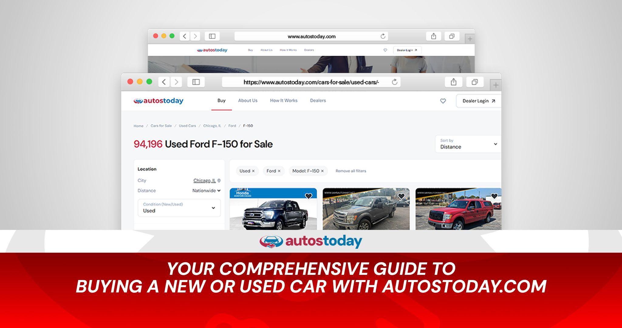 Your Guide to Buying a New or Used Car with AutosToday