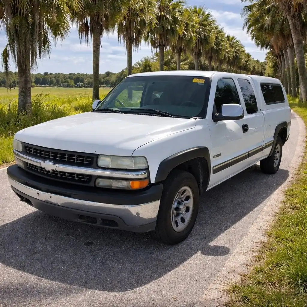 2000 Chevrolet Silverado 1500 1500 LS 4X4 EXTENDED CAB SWB's photo
