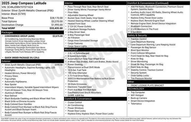 2025 Jeep Compass Latitude 4X4's photo