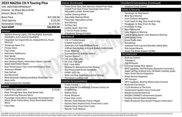 2023 Mazda CX-9 Touring Plus AWD's photo