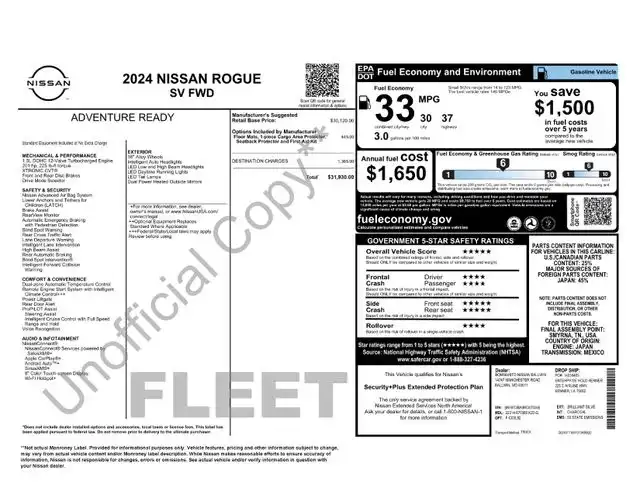 2024 Nissan Rogue SV FWD's photo