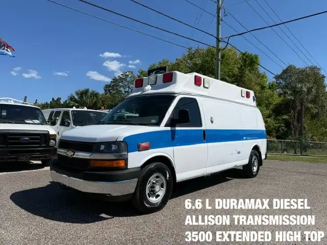 2012 Chevrolet Express 3500 Extended Work Van Diesel 1SD's photo