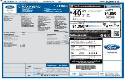 2013 Ford C-Max Hybrid SEL photo 2