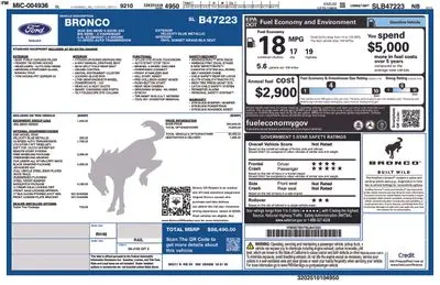 2025 Ford Bronco Big Bend 4WD photo 5