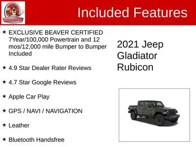 2021 Jeep Gladiator Rubicon photo 4
