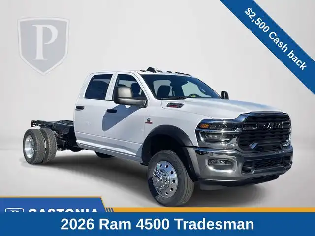 2026 RAM 4500 Tradesman 4X4 Crew Cab DRW 173" WB's photo