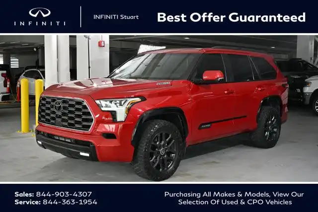 2024 Toyota Sequoia Platinum 4WD i-FORCE MAX Hybrid's photo