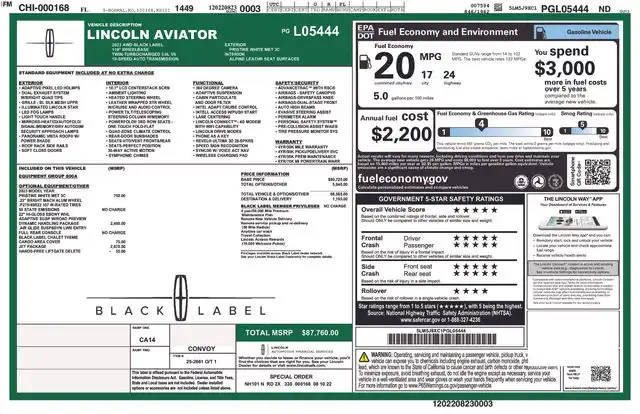 2023 Lincoln Aviator Black Label AWD's photo