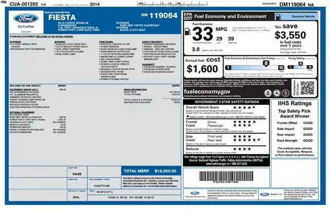 2013 Ford Fiesta SE Sedan's photo