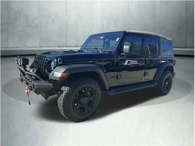 2020 Jeep Wrangler Black And Tan's photo