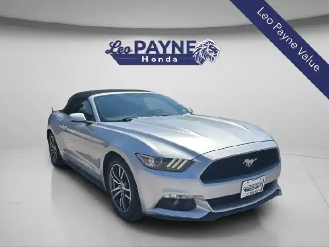 2015 Ford Mustang EcoBoost Premium Convertible's photo