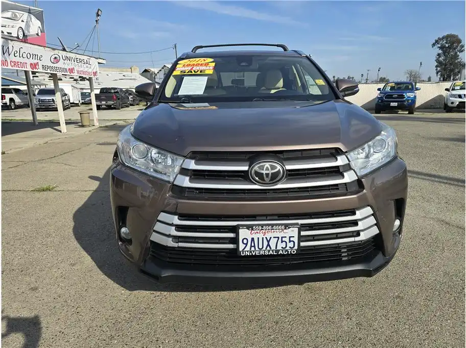 2018 Toyota Highlander XLE 4x4 V6's photo