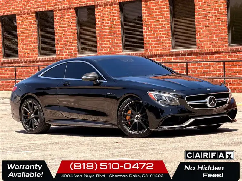 2016 Mercedes-Benz S-Class S63 AMG 4MATIC Coupe's photo