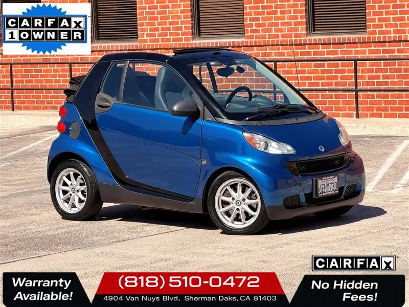 2008 smart fortwo passion cabriolet's photo
