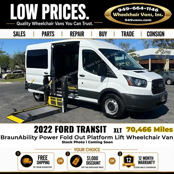 2022 Ford Transit 350 XLT Med Roof Sliding Pass. 148's photo