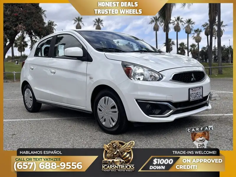 2020 Mitsubishi Mirage ES CVT photo 1