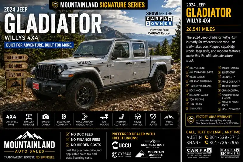 2023 Jeep Gladiator WILLYS's photo