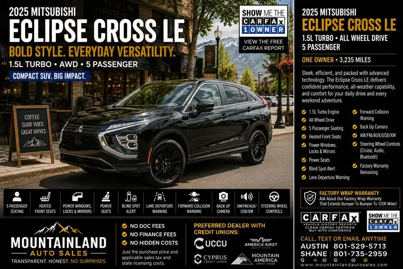 2025 Mitsubishi Eclipse Cross LE S-AWC's photo