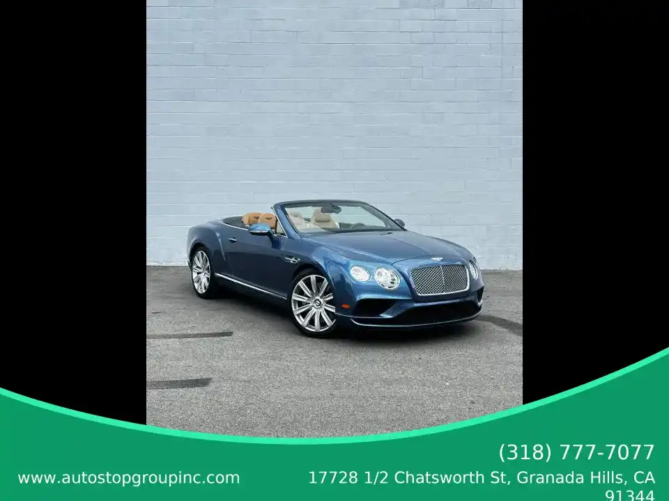 2017 Bentley Continental GT Convertible V8's photo