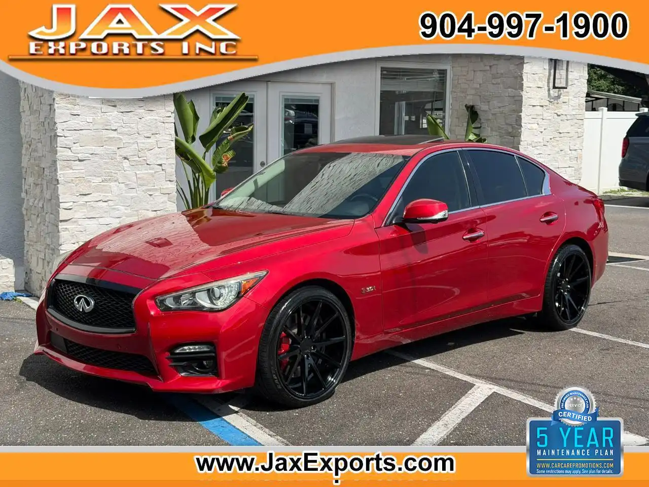 2017 INFINITI Q50 Red Sport 400 AWD's photo