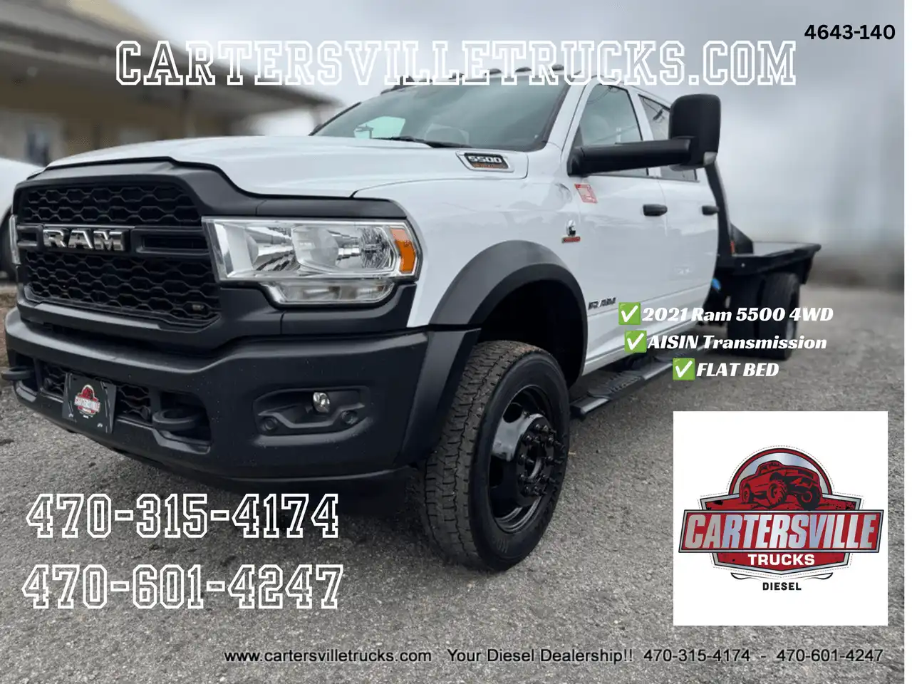 2021 RAM 5500 Tradesman 4X4 Crew Cab DRW 197" WB's photo