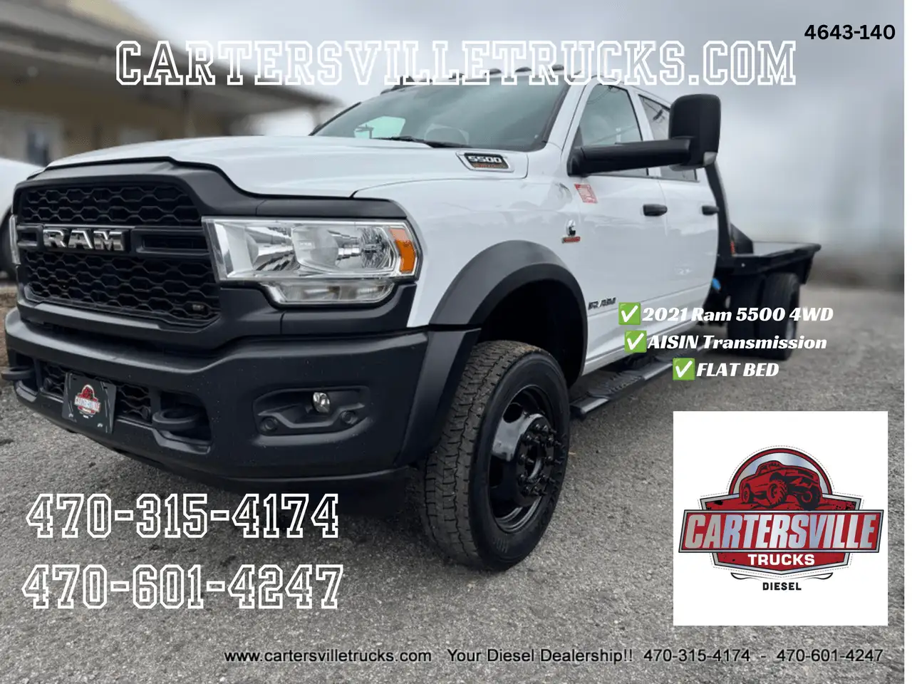 2021 RAM 5500 Tradesman 4X4 Crew Cab DRW 197" WB's photo