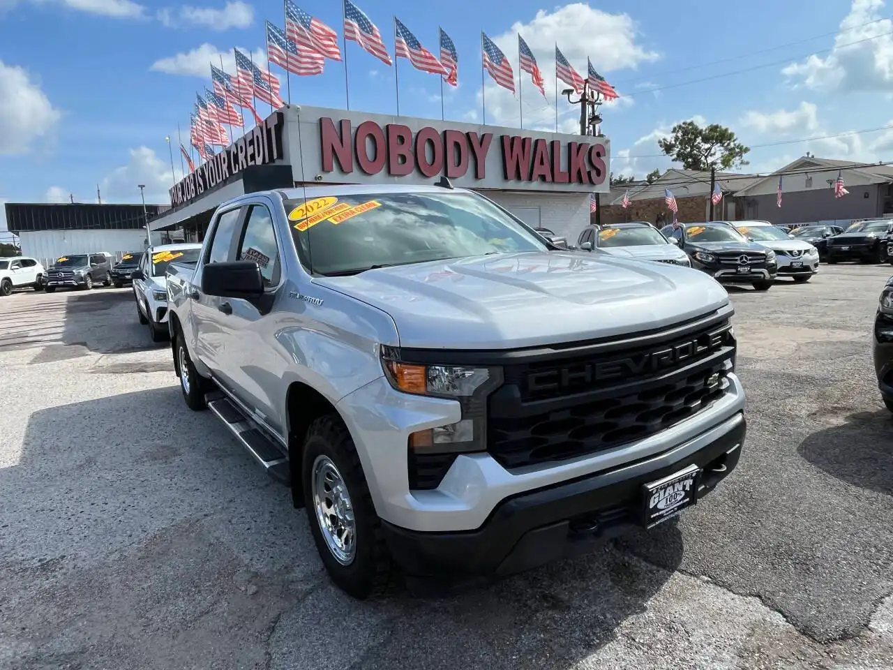 2022 Chevrolet Silverado 1500 Work Truck 1WT 4X4 Crew Cab Short Box's photo