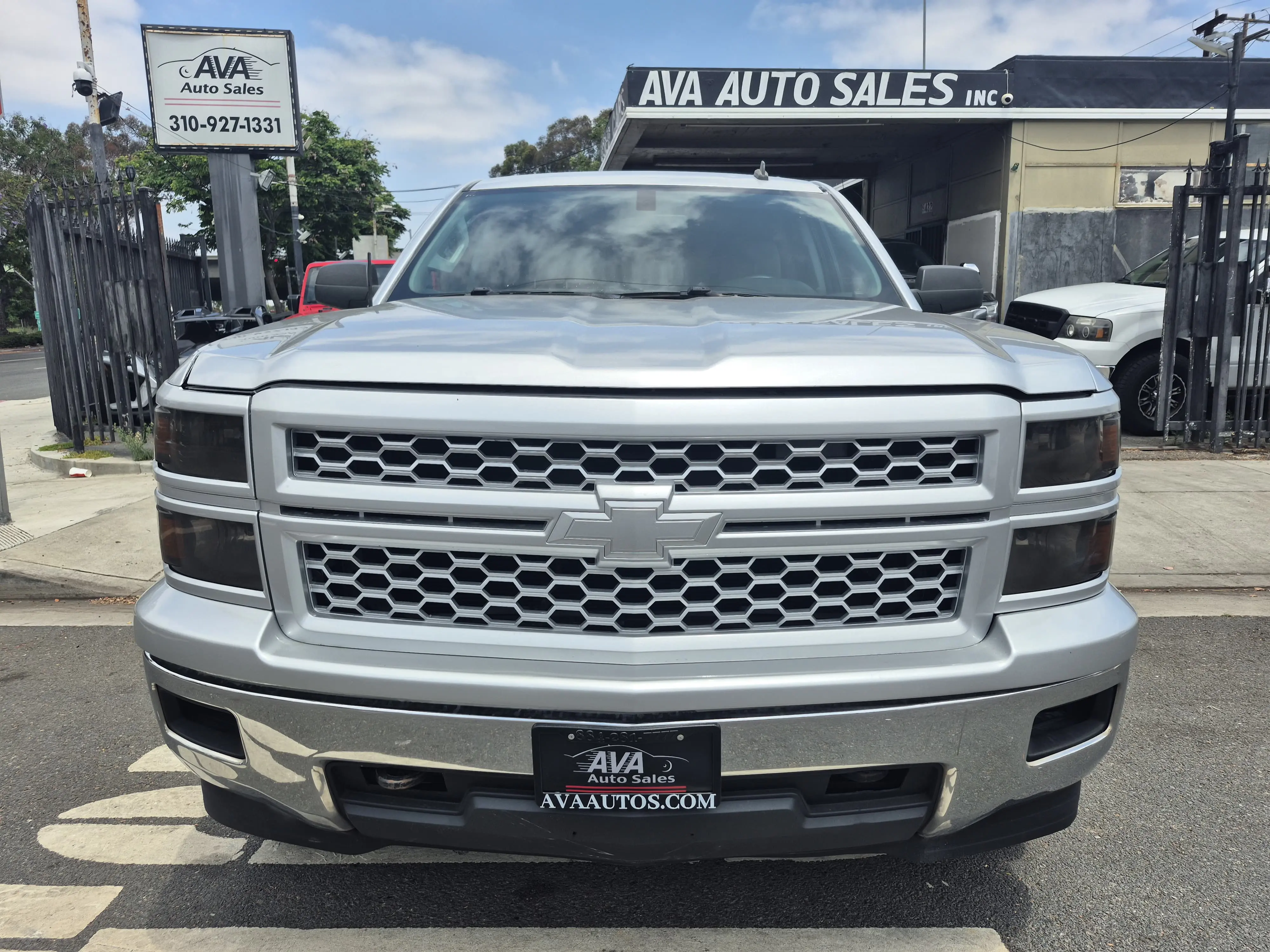 2014 Chevrolet Silverado 1500 Work Truck 1WT 4X4 Double Cab Std Box photo 3