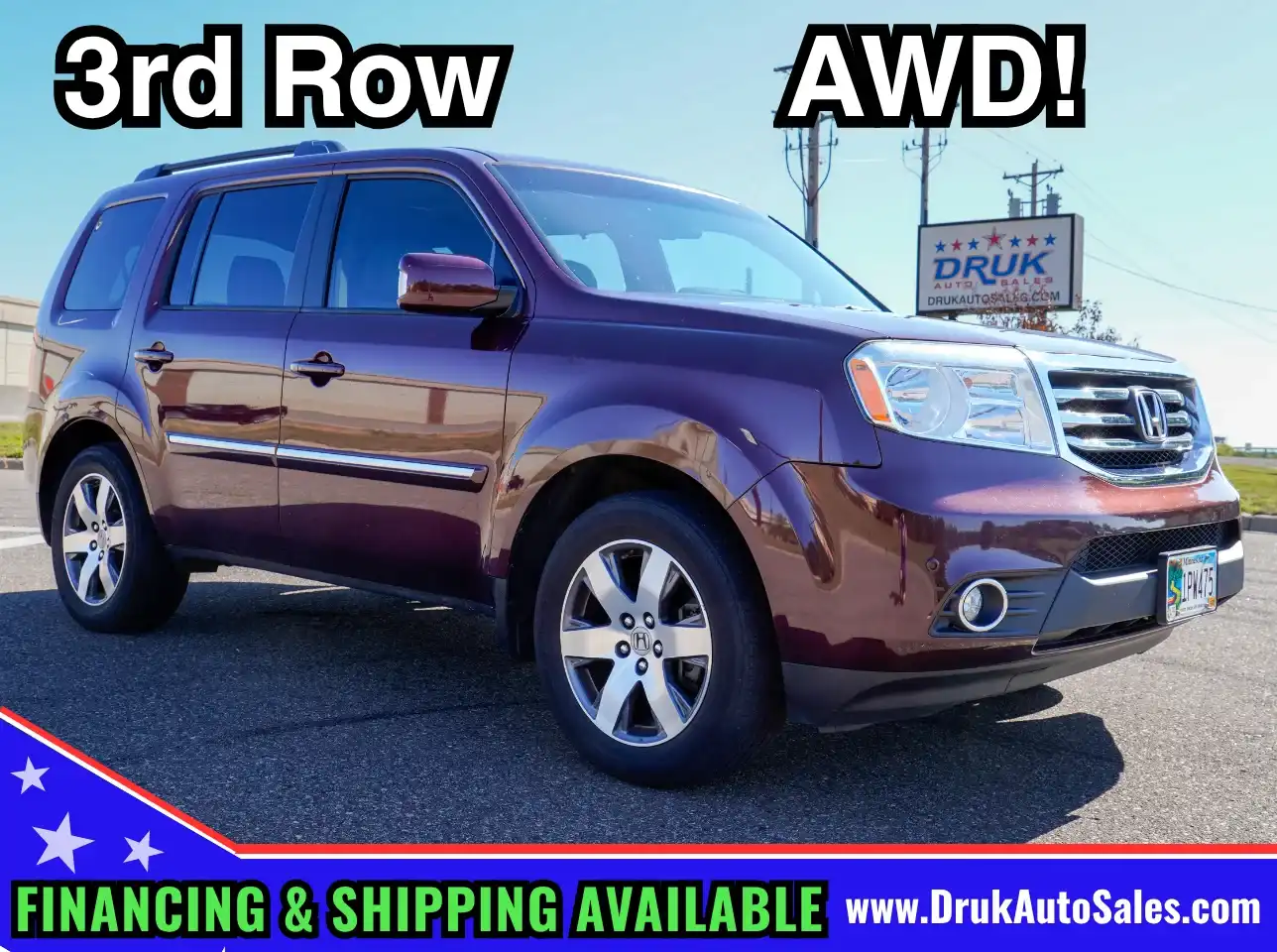 2015 Honda Pilot Touring 4WD Navigation RES's photo