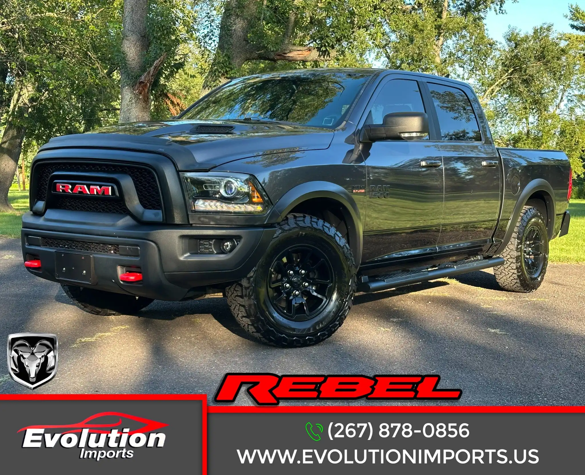 2017 RAM 1500 Rebel 4WD Crew Cab 5'7's photo