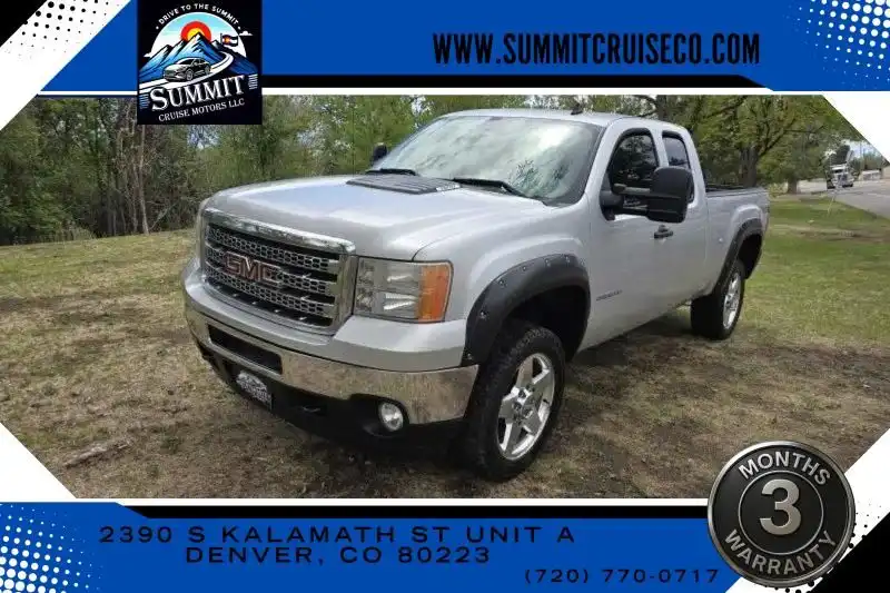 2013 GMC Sierra 4WD Extended Cab 8ft SLE's photo