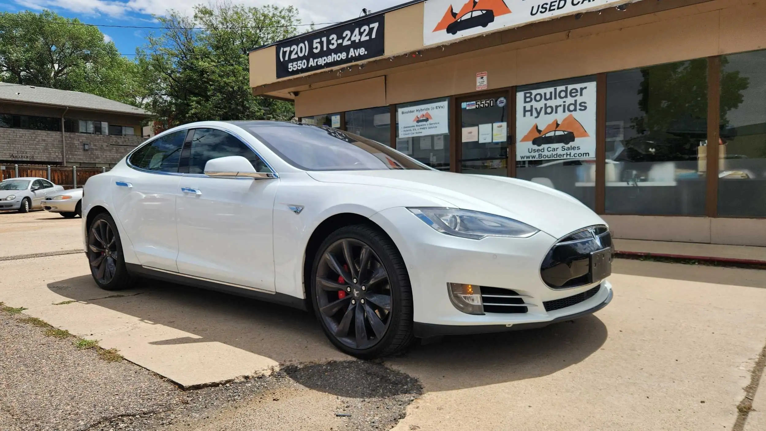 2015 Tesla Model S P85D's photo