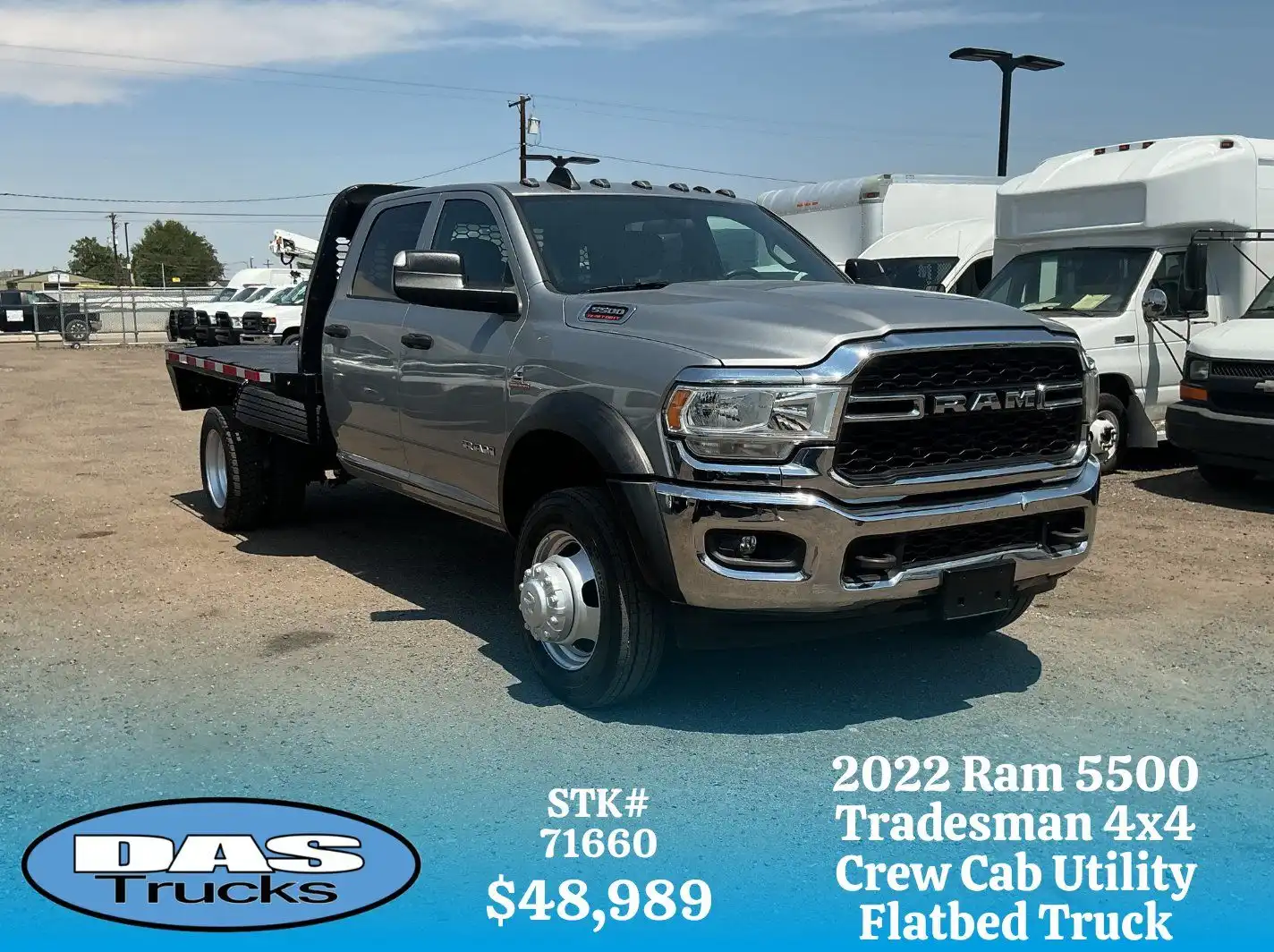 2022 RAM 5500 Tradesman 4X4 Crew Cab DRW 173" WB's photo