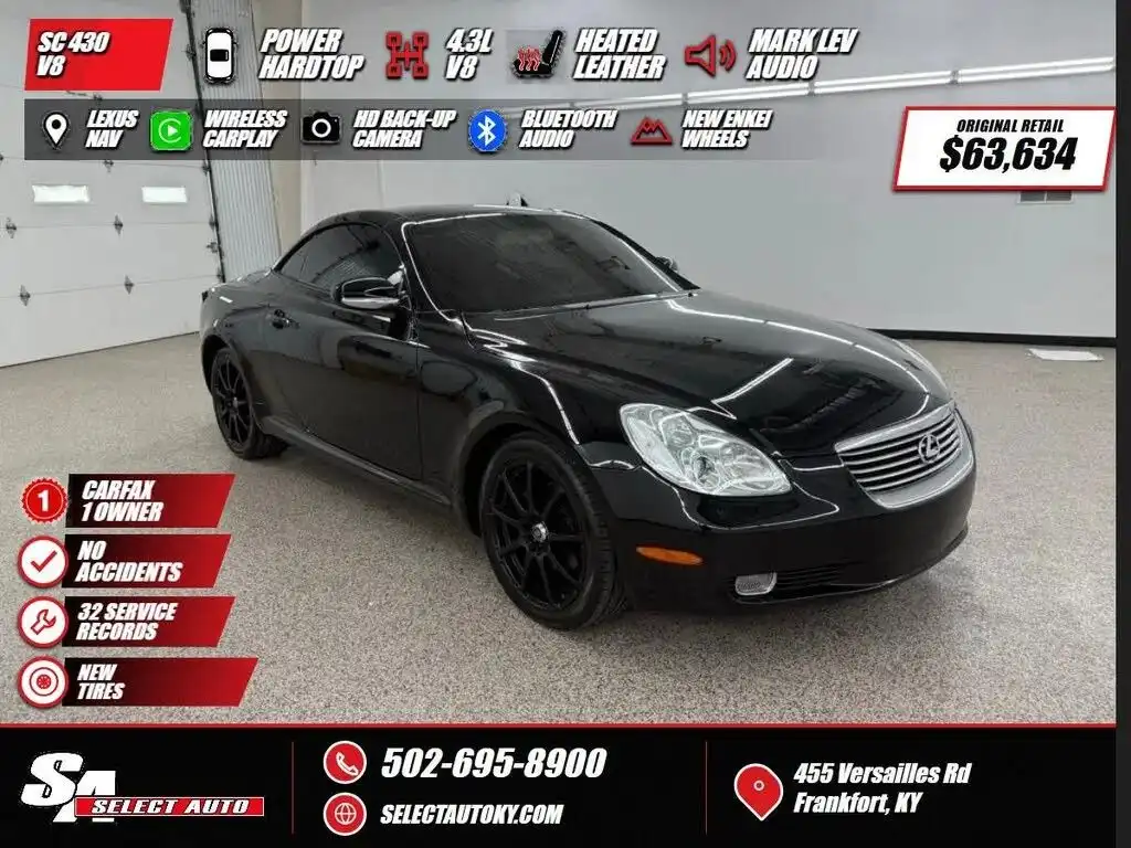 2003 Lexus SC 430 430's photo