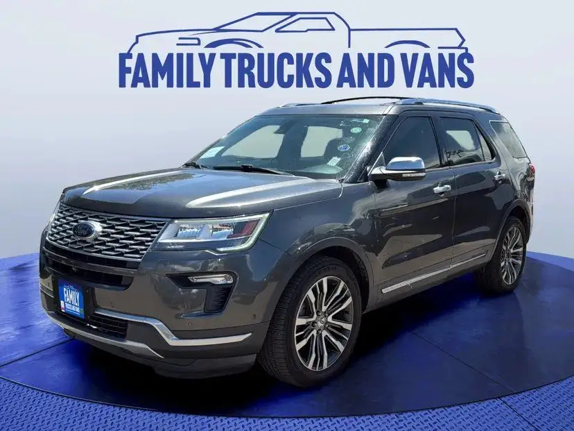 2018 Ford Explorer Platinum 4WD photo 1