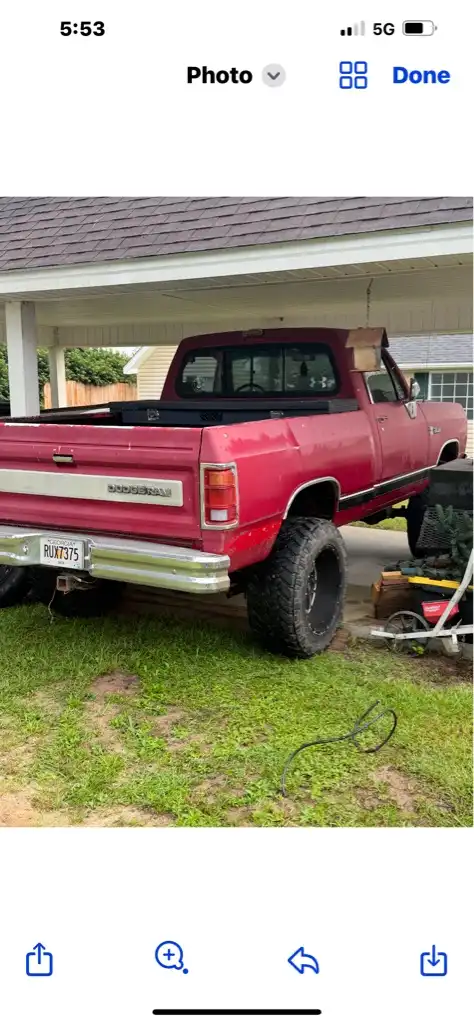 1989 Dodge W-Series TRUCK W150's photo