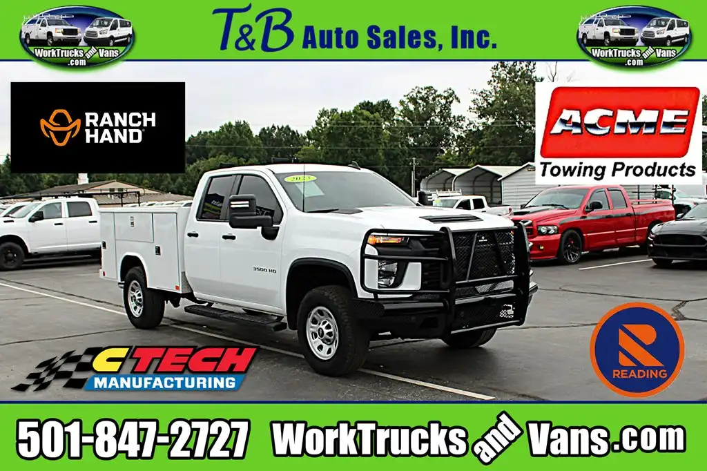 2023 Chevrolet Silverado HD Work Truck Double Cab Long Box SRW's photo
