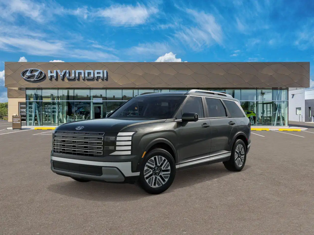 2026 Hyundai Palisade Blue SEL Premium 8 Passenger Hybrid FWD's photo