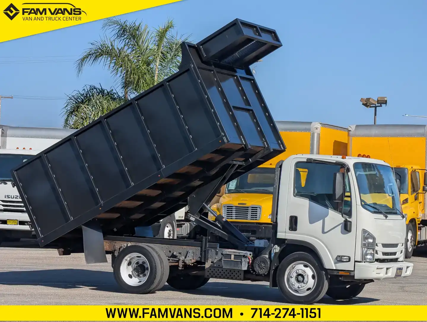 2021 Isuzu NPR-HD 12FT Dump Truck's photo