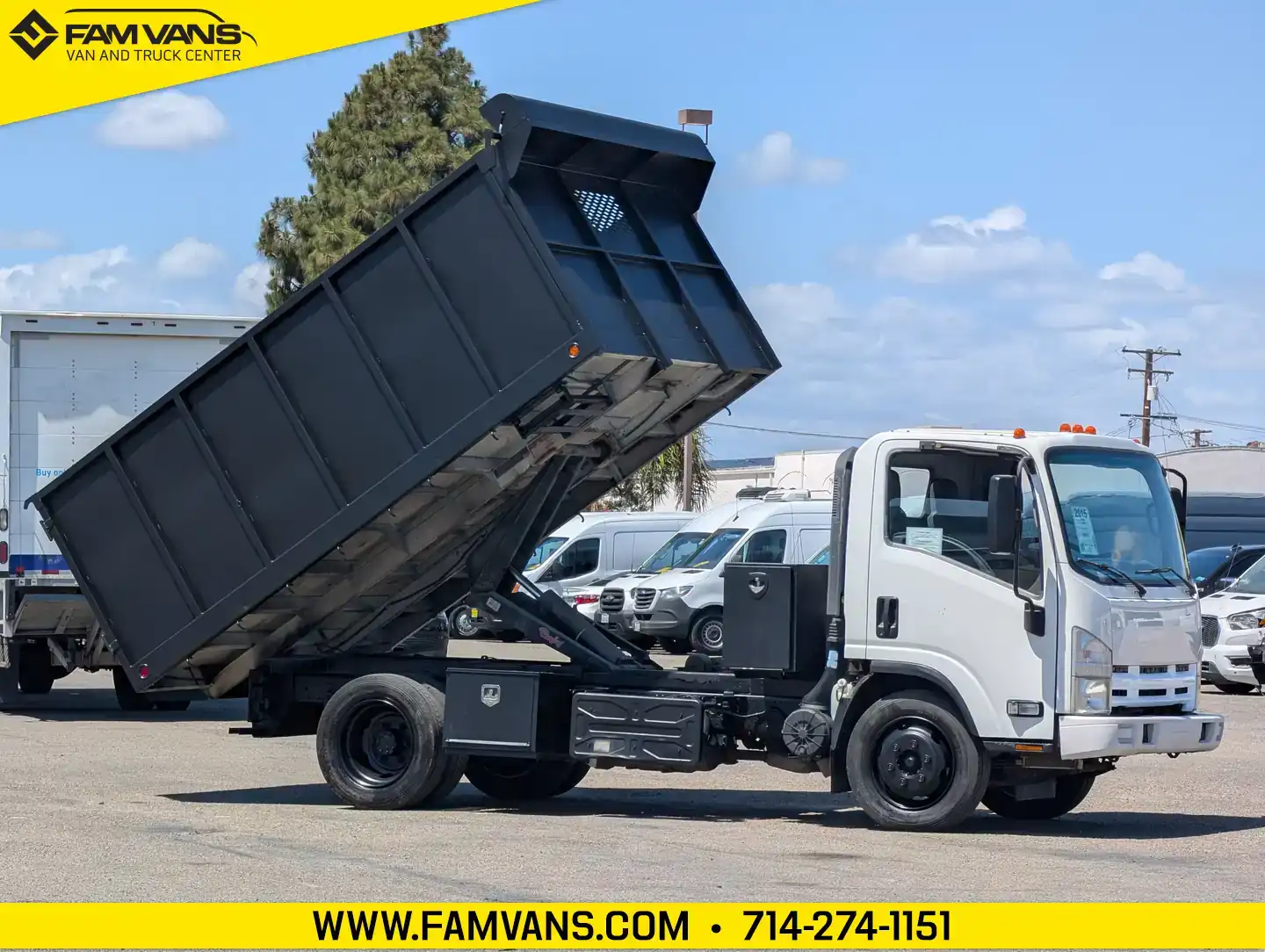 2015 Isuzu NQR 12FT Dump Truck's photo
