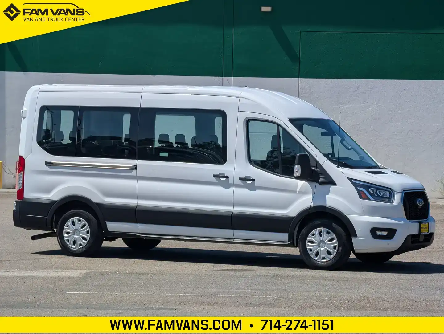 2023 Ford Transit XLT 350 Med Roof Sliding Pass. 148's photo
