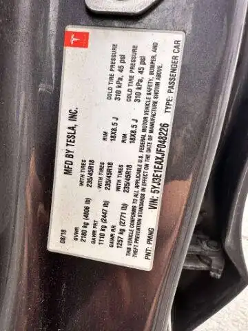 2018 Tesla Model 3 Long Range's photo