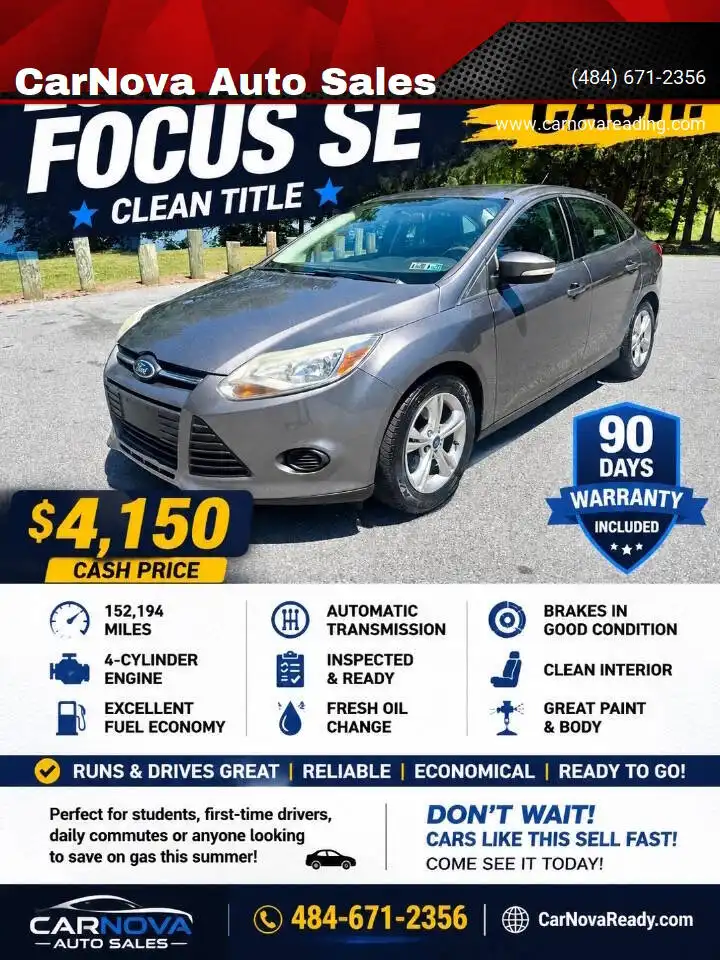 2014 Ford Focus Sedan SE's photo
