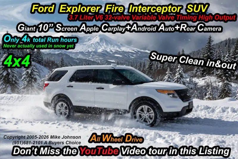 2015 Ford Explorer Utility Police Interceptor 4x4 photo 1
