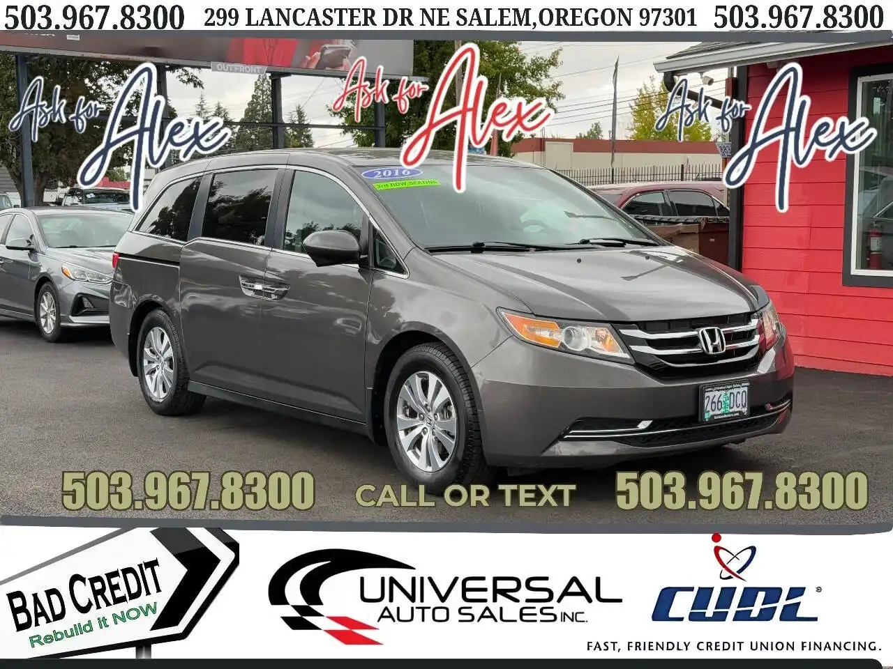 2016 Honda Odyssey SE's photo