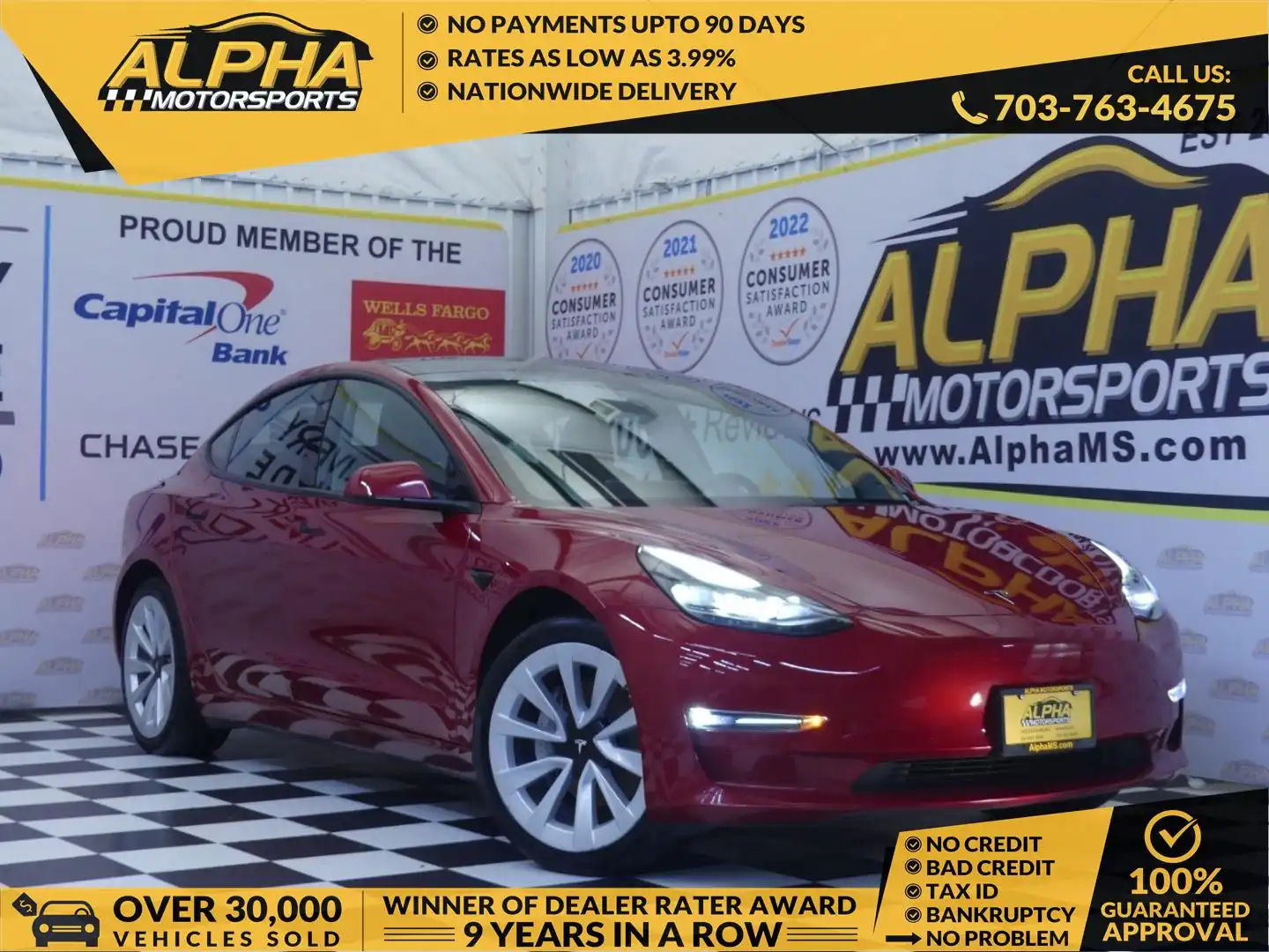 2022 Tesla Model 3 Long Range Dual Motor All-Wheel Drive's photo