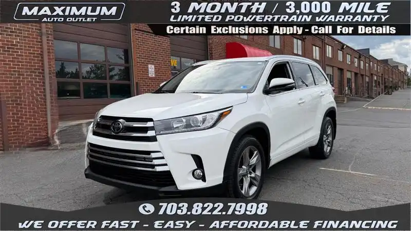 2019 Toyota Highlander Limited 4x4 V6's photo