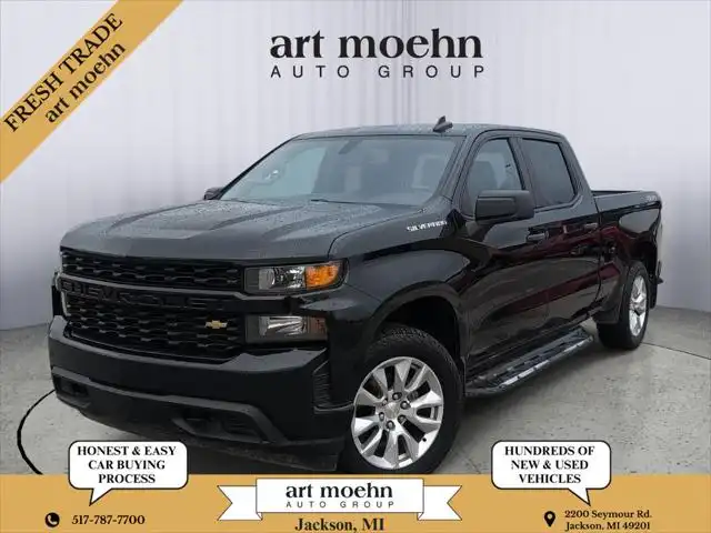 2019 Chevrolet Silverado 1500 Custom 4X4 Crew Cab Short Box's photo